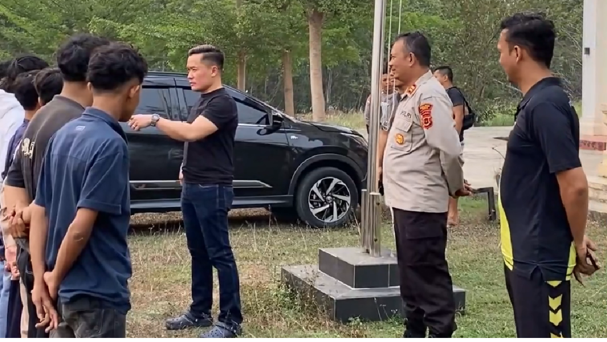 Pelajar SMKN 1 Tebo Diduga Terlibat Gengster, Polisi Amankan Senjata Tajam