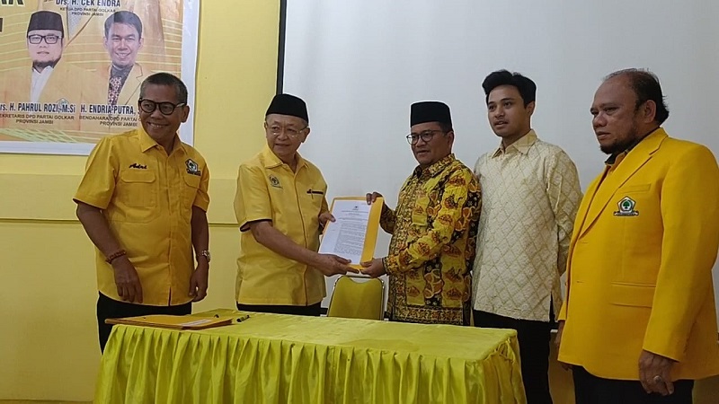 Breaking News! Golkar Resmi Dukung Maulana-Diza 