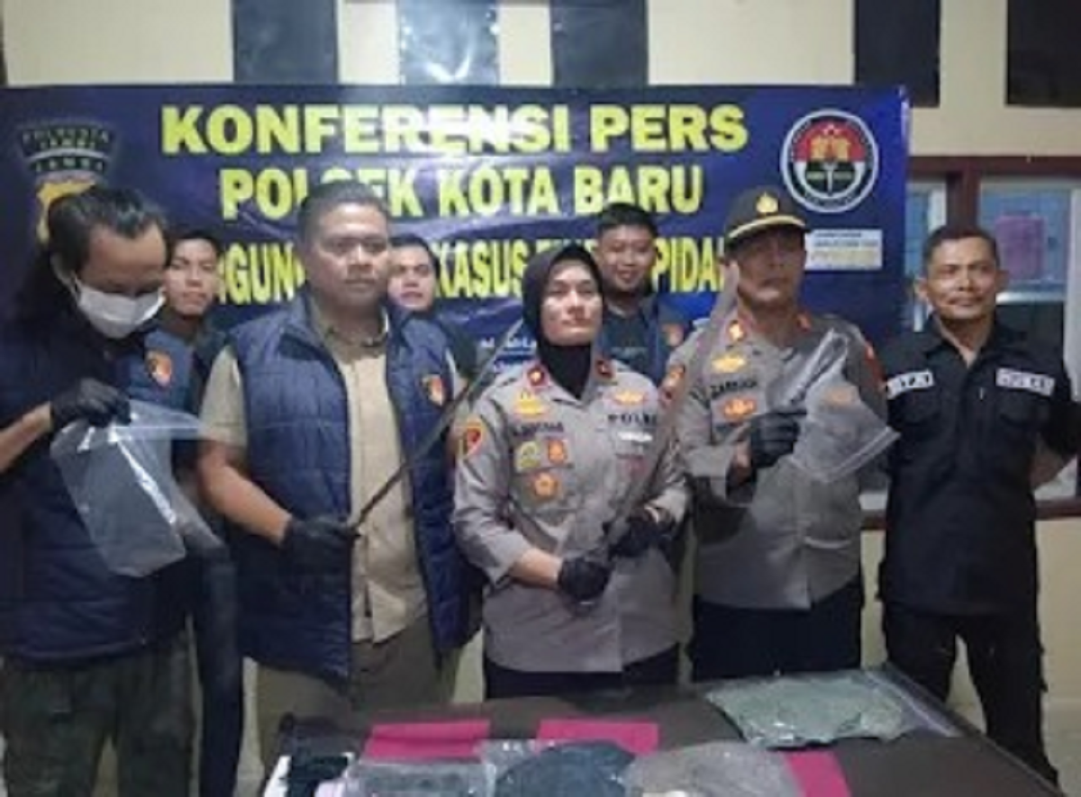 Personel Polsek Kota Baru Ringkus Dua Eksekutor Pembunuhan Sadis Di Pinang Merah