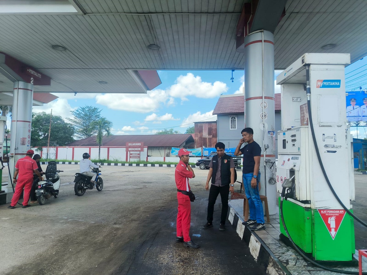 Cegah Penyalahgunaan BBM Subsidi, Satreskrim Polres Batang Hari Warning Seluruh SPBU