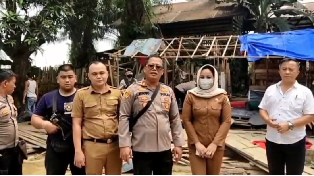 Polsek Sekernan Gerebek Lokasi Diduga Tempat Penyalahgunaan Sabu