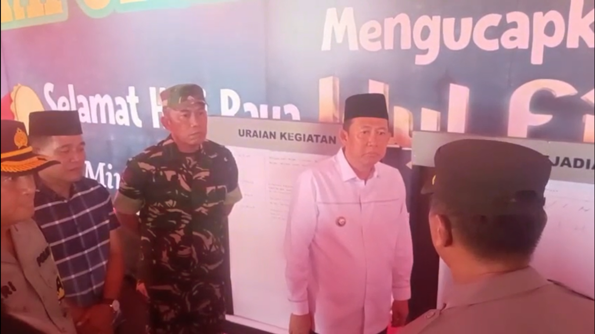 Bupati BBS Tinjau Kesiapan Posko Mudik Lebaran Muaro Jambi