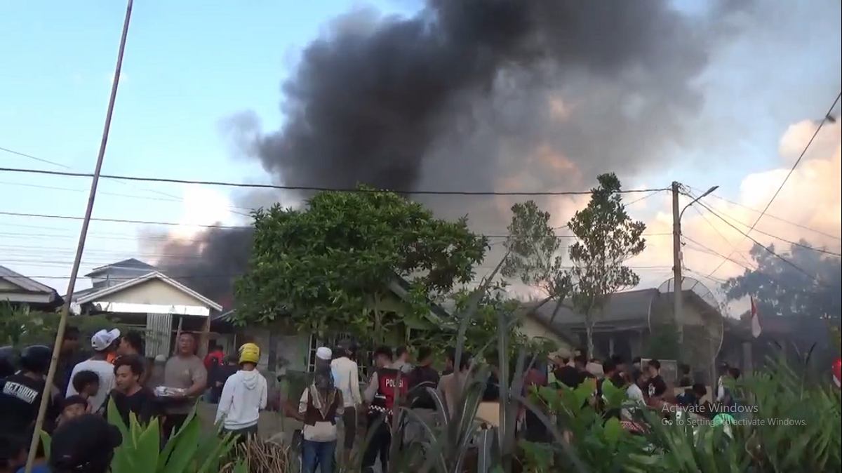 Tanjab Barat Dilanda Musibah: 13 Bangunan Terbakar dalam Dua Insiden