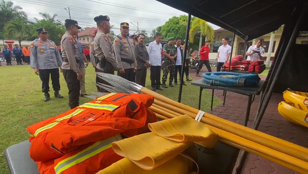 Tanggap Darurat Bencana, Polres Sarolangun Gelar Apel Bersama Dan Siapkan Personel 