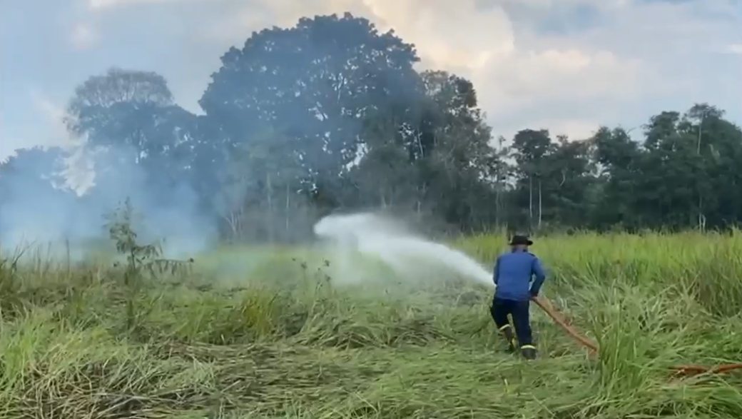 Titik Hotspot Karhutla di Kabupaten Sarolangun Berkurang Karena Hujan