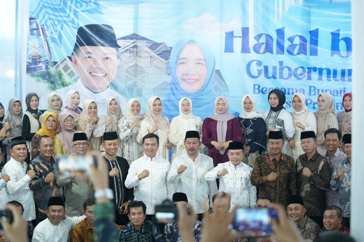 Pererat Silaturahmi Idul Fitri, Pemkab Kerinci Hadiri Open House Gubernur Jambi di Merangin    