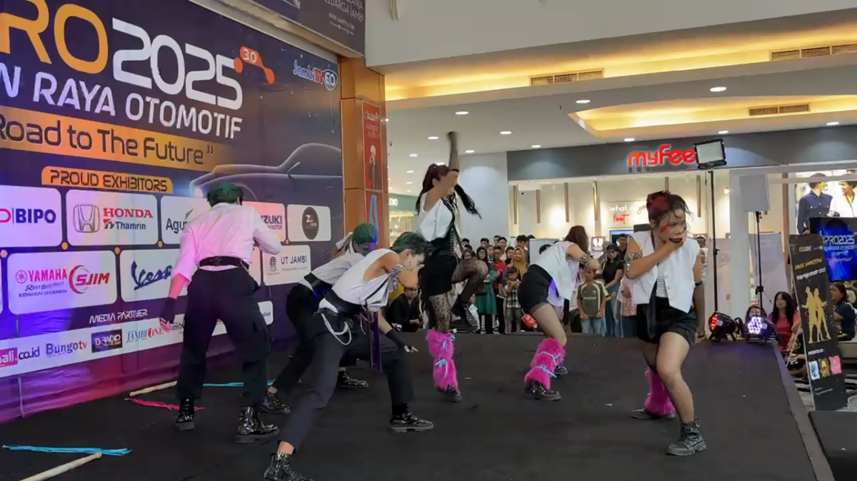 Dance Competition Sukses dalam Event Jambi TV, Pekan Raya Otomotif 2025
