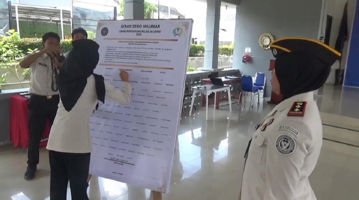Lapas Perempuan Jambi Deklarasi “Zero Halinar”, Tegas Berantas HP Ilegal hingga Narkoba