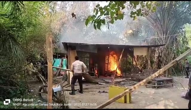 Gerebek Pulau Pandan, Polisi Tangkap 9 Orang Tersangka Narkoba, Basecamp di Bakar