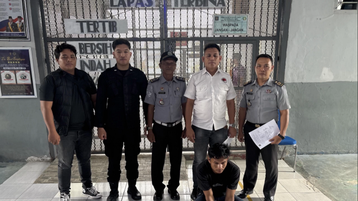 Sabu Disembunyikan di Sandal, Aksi Pengunjung Lapas Kuala Tungkal Digagalkan Petugas