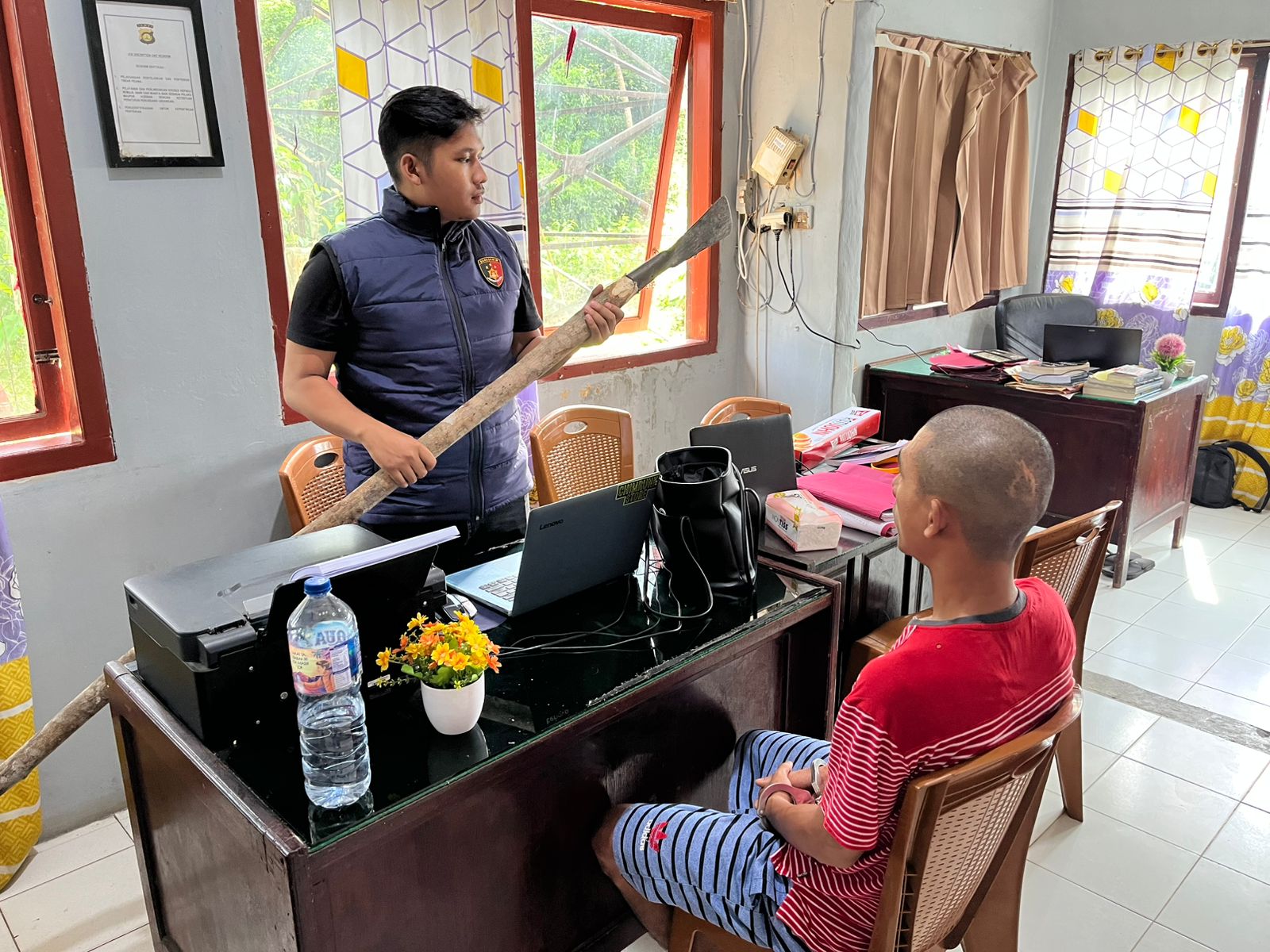 Ninja Sawit Berhasil Di Amankan Unit Reskrim Mapolsek Mandiangin