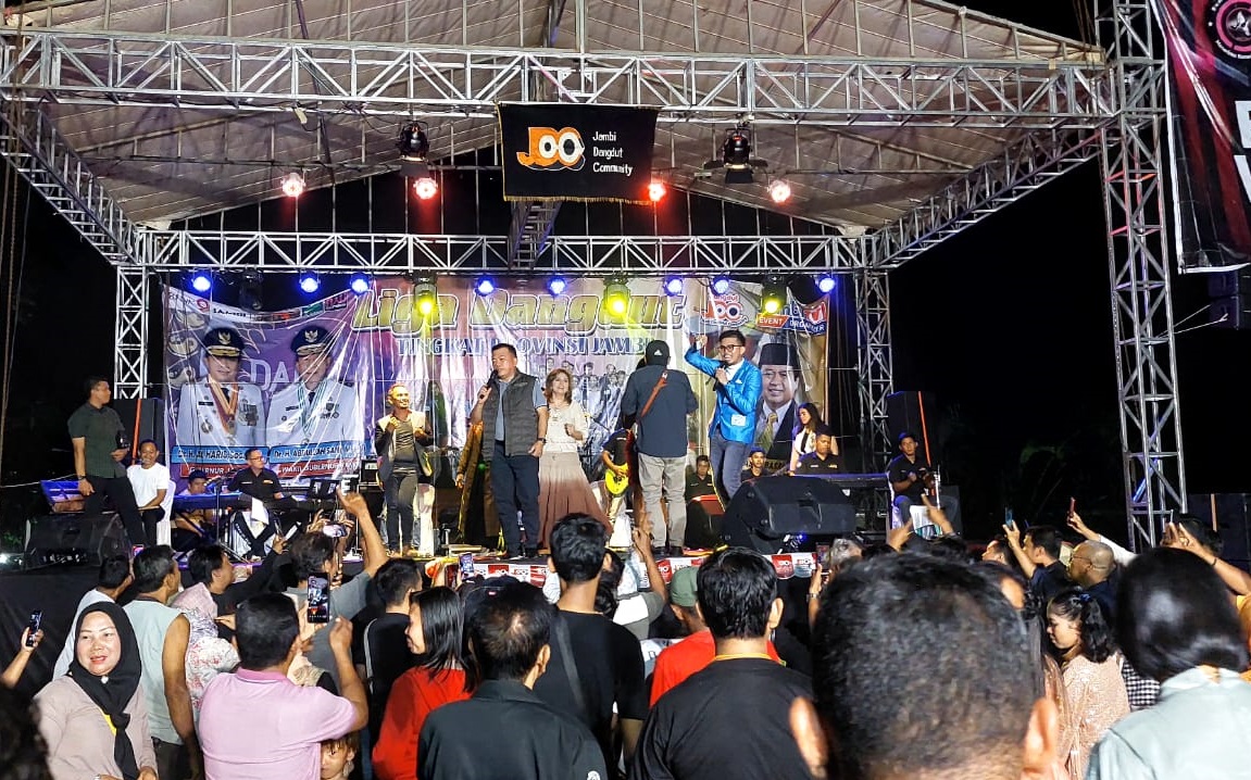 Gubernur Al Haris Apresiasi Liga Dangdut Jambi, Tantang JDC Gelar Acara Serupa Saat HUT Jambi