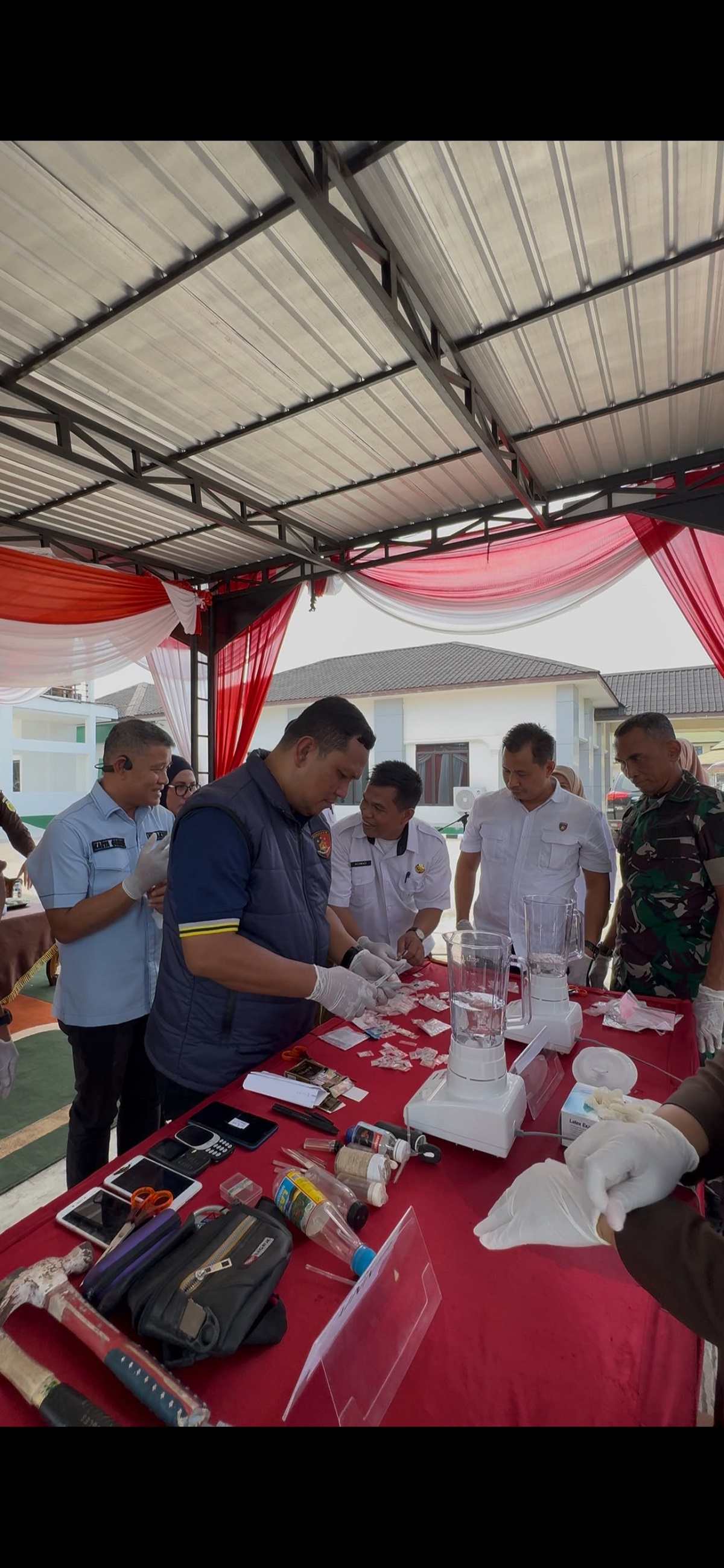 39 Perkara Inkracht, 136,8 Gram Sabu Dimusnahkan di Muaro Jambi