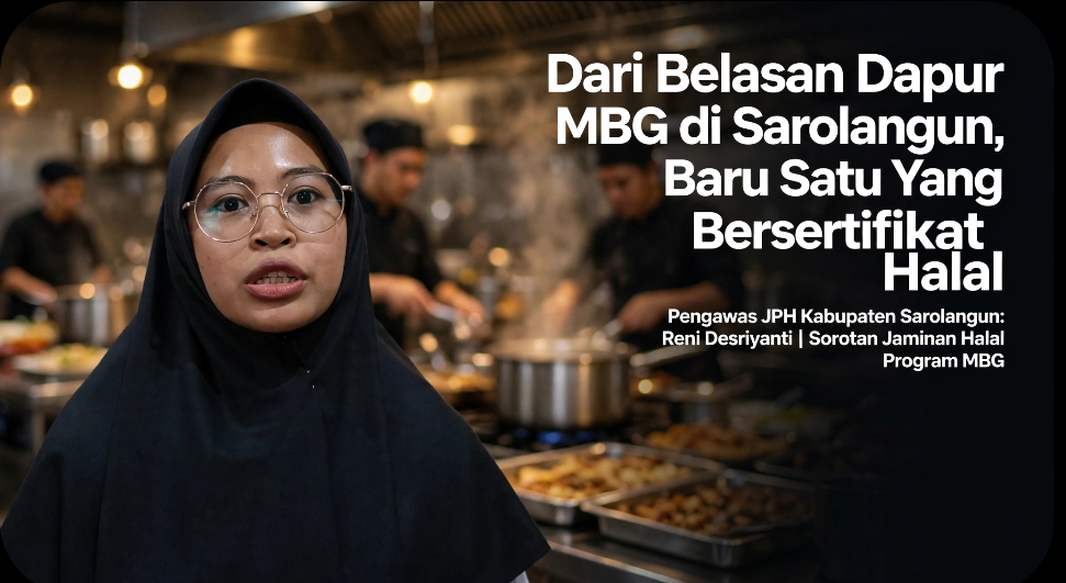 Dari Belasan Dapur MBG di Sarolangun, Baru Satu Yang Bersertifikat Halal