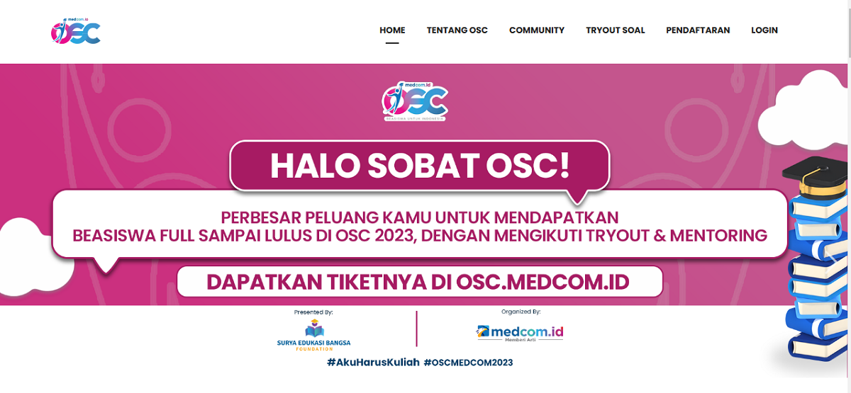 Beasiswa OSC 2023 Dibuka! Kuliah Full Beasiswa dan Dapat Tabungan Pendidikan