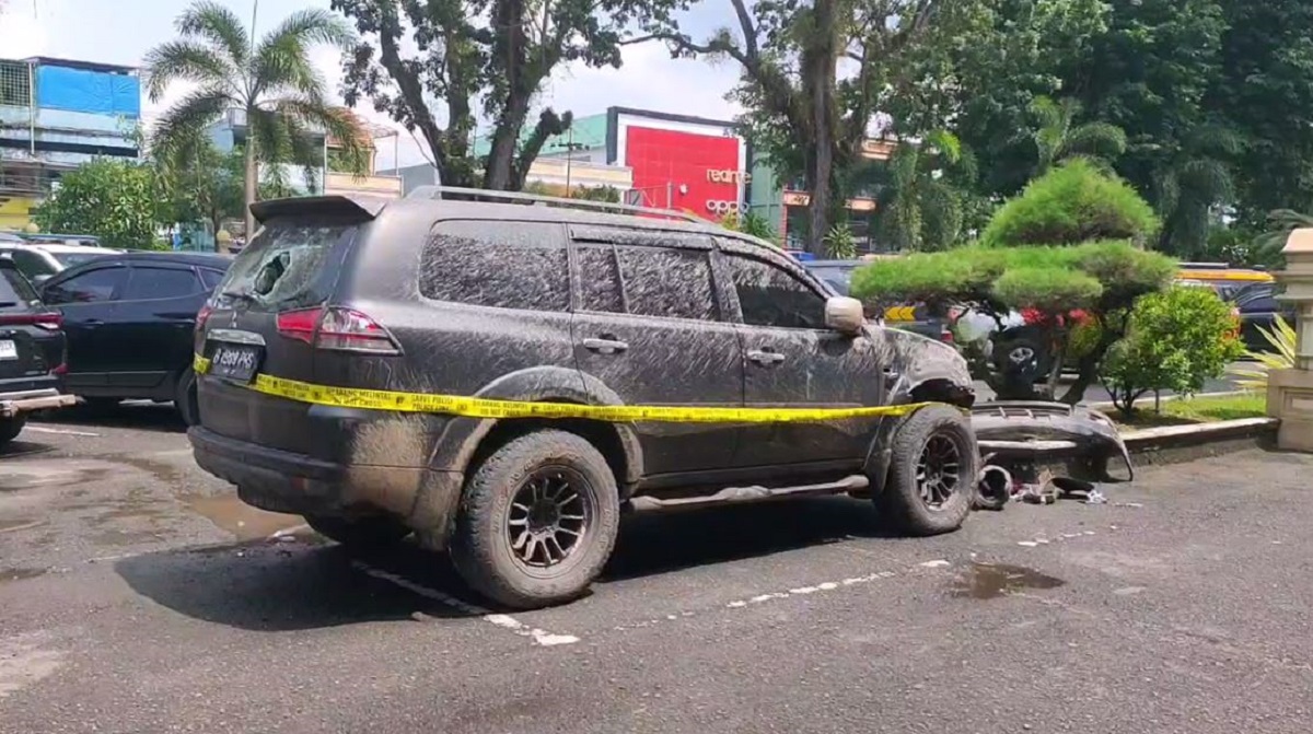 Pajero Tabrak Pagar Polda, Polisi Akan Jerat Pelaku Dengan Pasal Berlapis