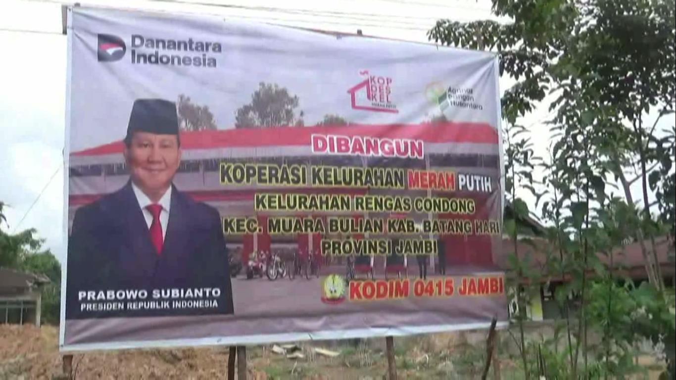 Pembangunan Gerai KMP Belum Tuntas, 41 Desa dan Kelurahan di Batang Hari Terkendala Aset Tanah