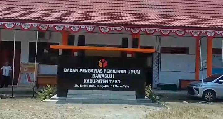 Masa Jabatan Pimpinan Berakhir, Bawaslu Tebo Diambil Alih Bawaslu Provinsi Jambi