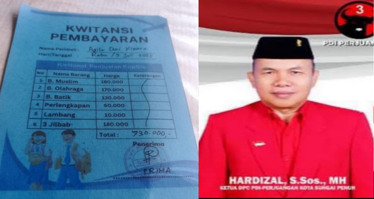 Polemik Seragam Sekolah, Pimpinan DPRD Sungai Penuh Hardizal Sebut Sekolah Jangan Memberatkan Siswa