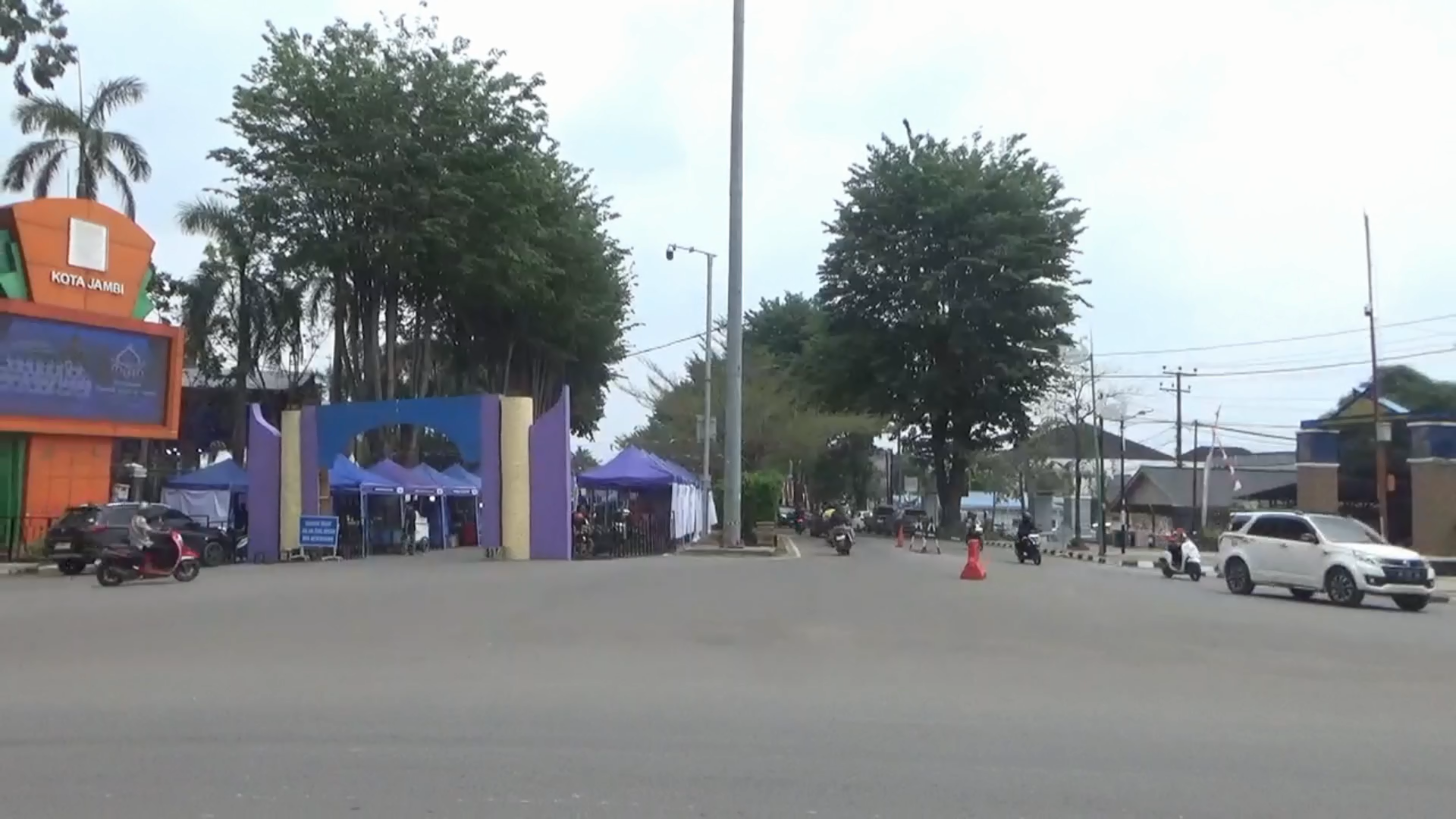 Jelang Pawai Taaruf MTQH, Dishub Kota Jambi Atur Lokasi Berjualan PKL