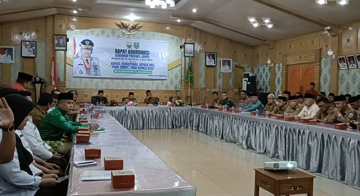 Gubernur Minta Mbg Direalisasikan Di Sarolangun 