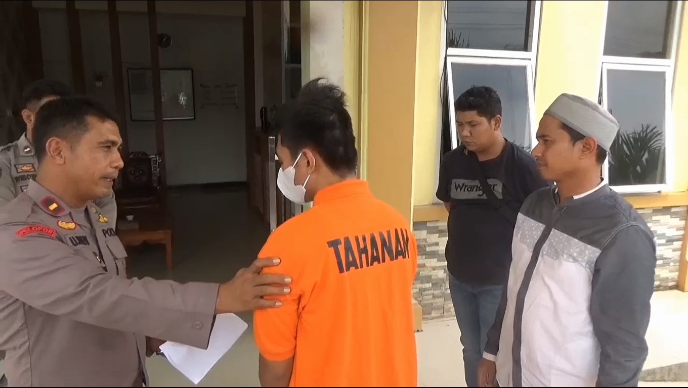 Polsek Sungai Gelam Ringkus Tersangka Pencuri Rokok, Sudah 2 Kali Masuk Penjara