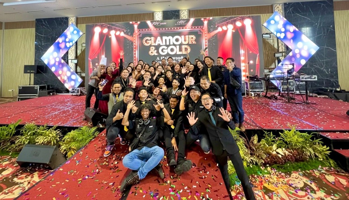 BW LUXURY JAMBI HADIRKAN GEMERLAP HOLLYWOOD “GLAMOUR & GOLD” DALAM PERAYAAN MALAM TAHUN BARU 