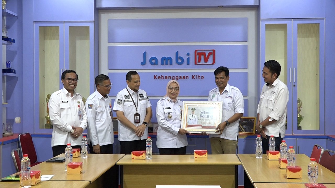 Jambi TV Jadi Media Pertama yang Dikunjungi PJ Walikota Sri Purwaningsih