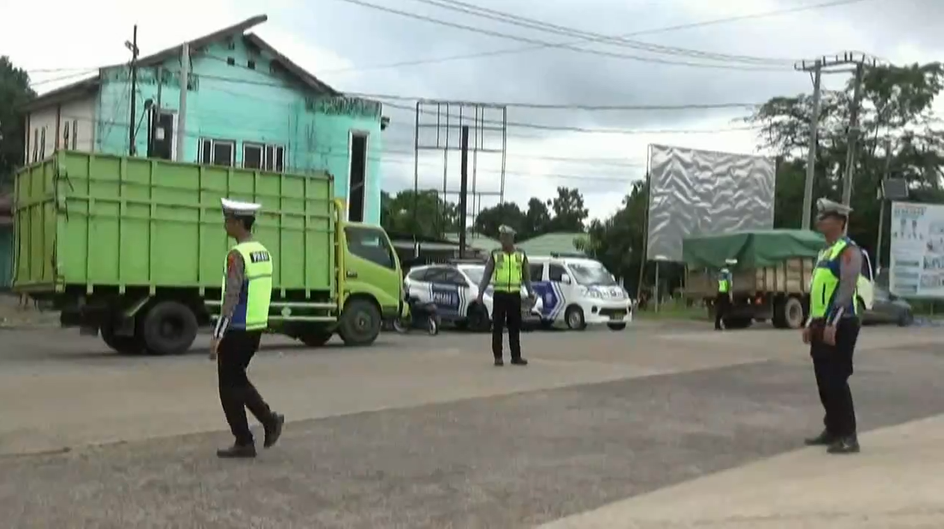 Ribuan Kendaraan Melanggar Aturan di Batang Hari, Polisi Fokus Tindak Truk Batubara Over Tonase
