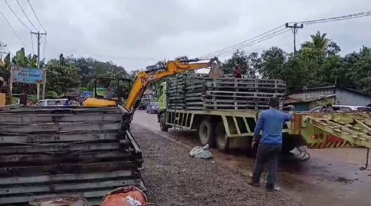 Pasca Jalan Jambi - Sumbar Putus, BPJN Wilayah Jambi Akan Bangun Jembatan Bailey