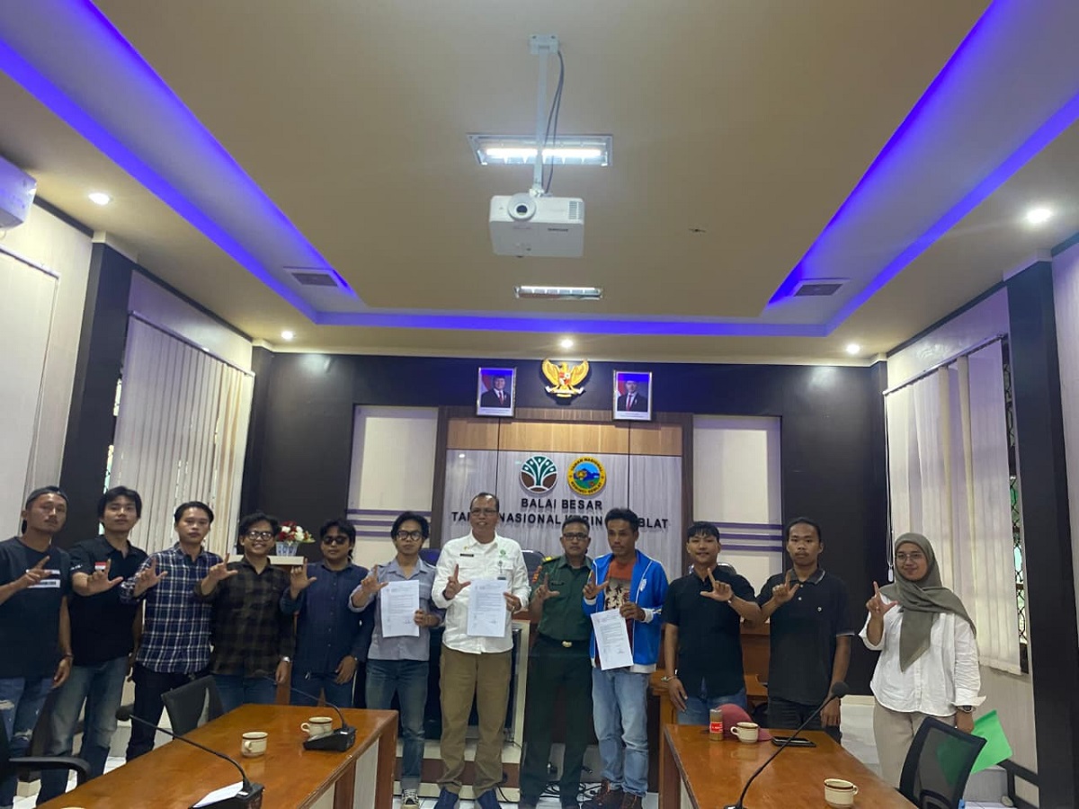 Terkait Kebersihan Wisata Danau Kaco, FOR-PULIH Gelar Audiensi bersama BBTNKS 