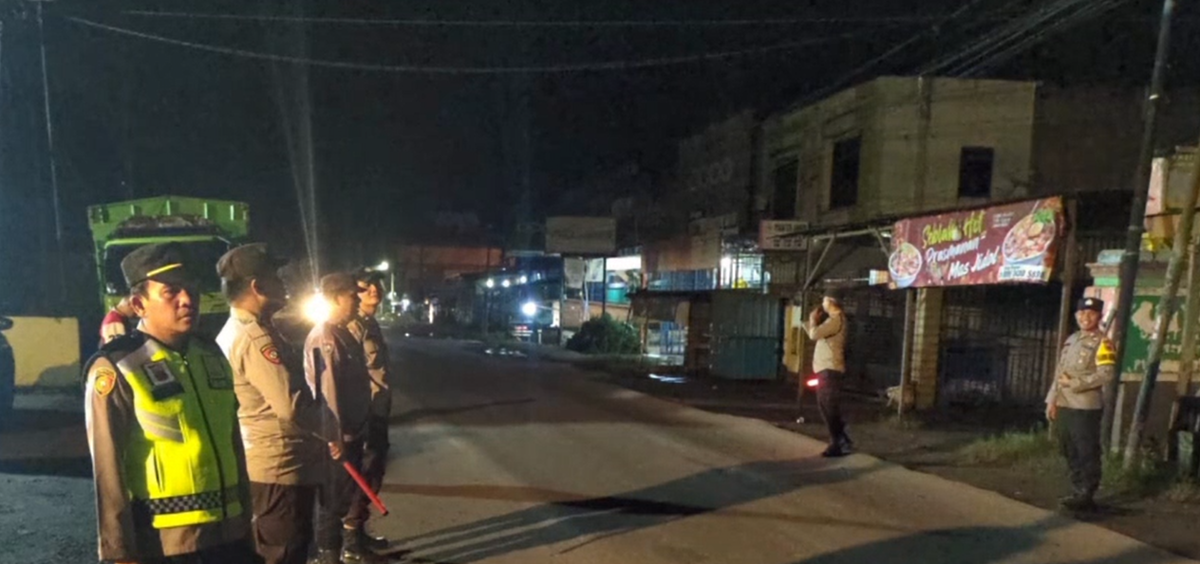 Polsek Kumpeh Ulu Rutin Gelar KRYD Antisipasi Gangguan Kamtibmas