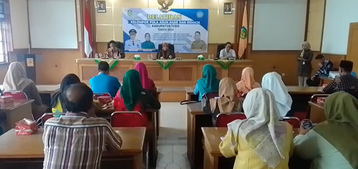 Dinsos P3A Tebo Gelar Pelatihan Kelompok Pola Asuh Anak Dan Remaja