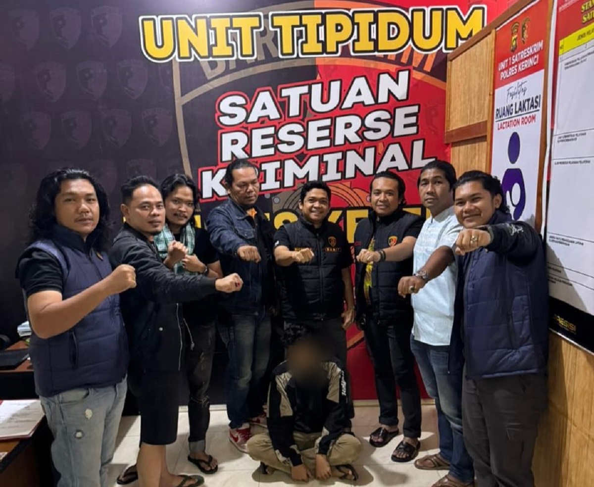 Satreskrim Polres Kerinci Tangkap Mahasiswa Terduga Penggelapan 'DEJ'