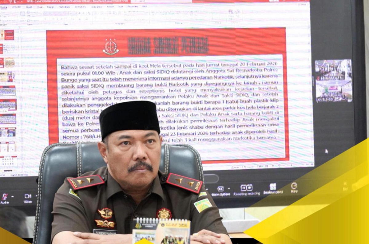 Kejagung Setujui Mekanisme Restorative Justice Satu Perkara dari Kejati Jambi