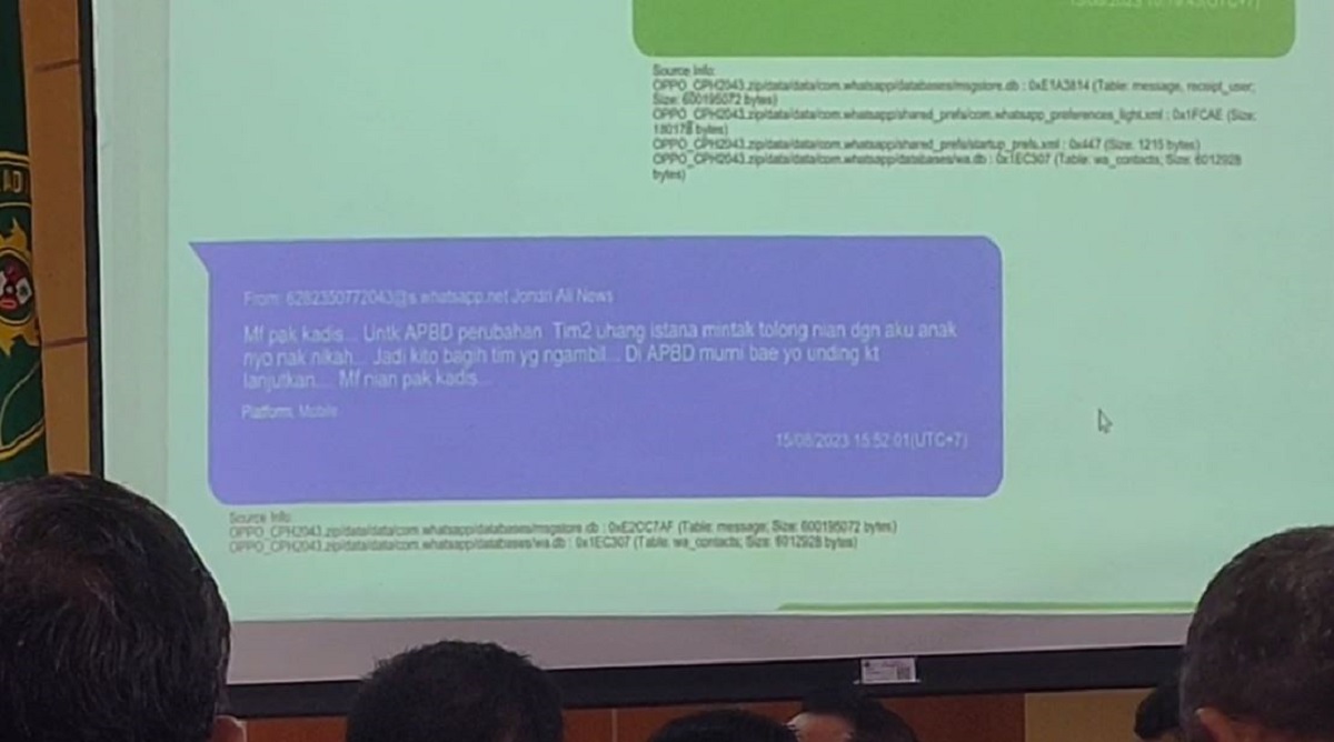 Cawe-Cawe Sekwan Dan Terdakwa Soal Pokir Dibuka Di Pengadilan