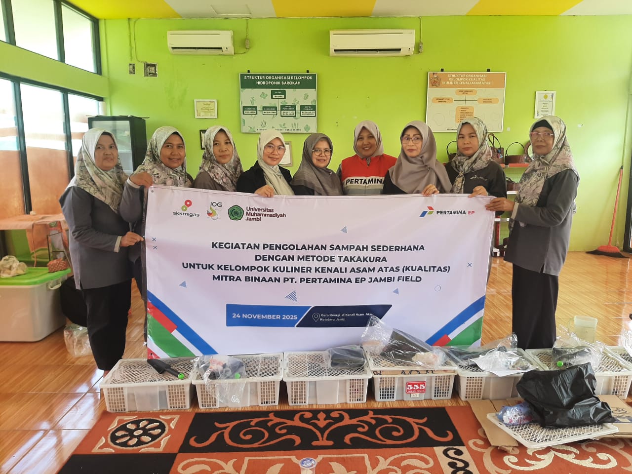 Peluang Baru bagi UMKM Binaan PEP Jambi : Limbah Kuliner jadi Kompos