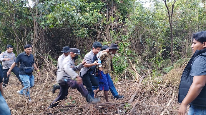 Polisi Tangkap 3 Terduga Pelaku Pembakaran Lahan di Desa Sungai Baung