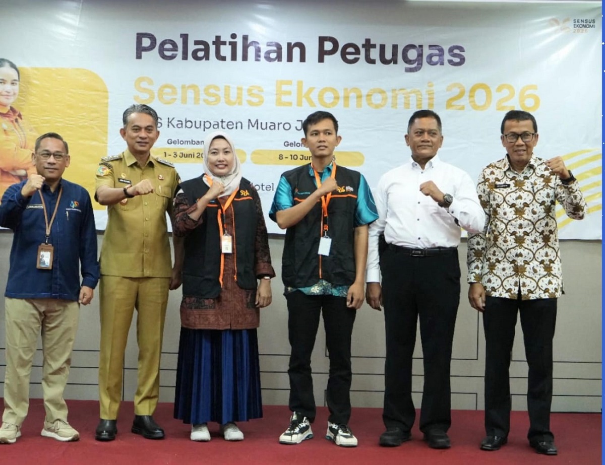 Wabup Muaro Jambi Buka Pelatihan Sensus Ekonomi 2026, Tekankan Akurasi Data untuk Arah Pembangunan