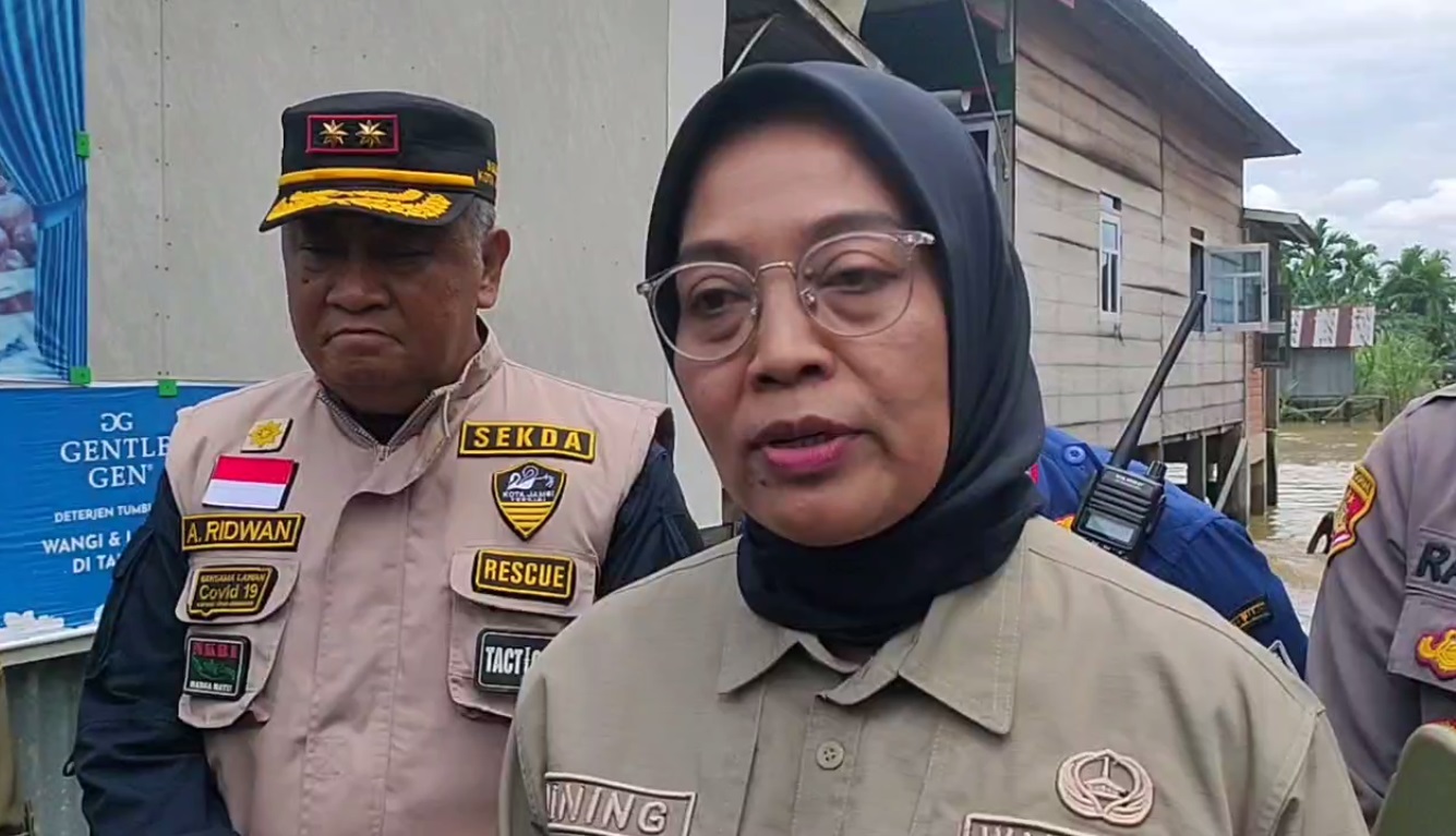 Pj Walikota Jambi Siapkan Langkah Penanganan dan Tempat Evakuasi Korban Banjir