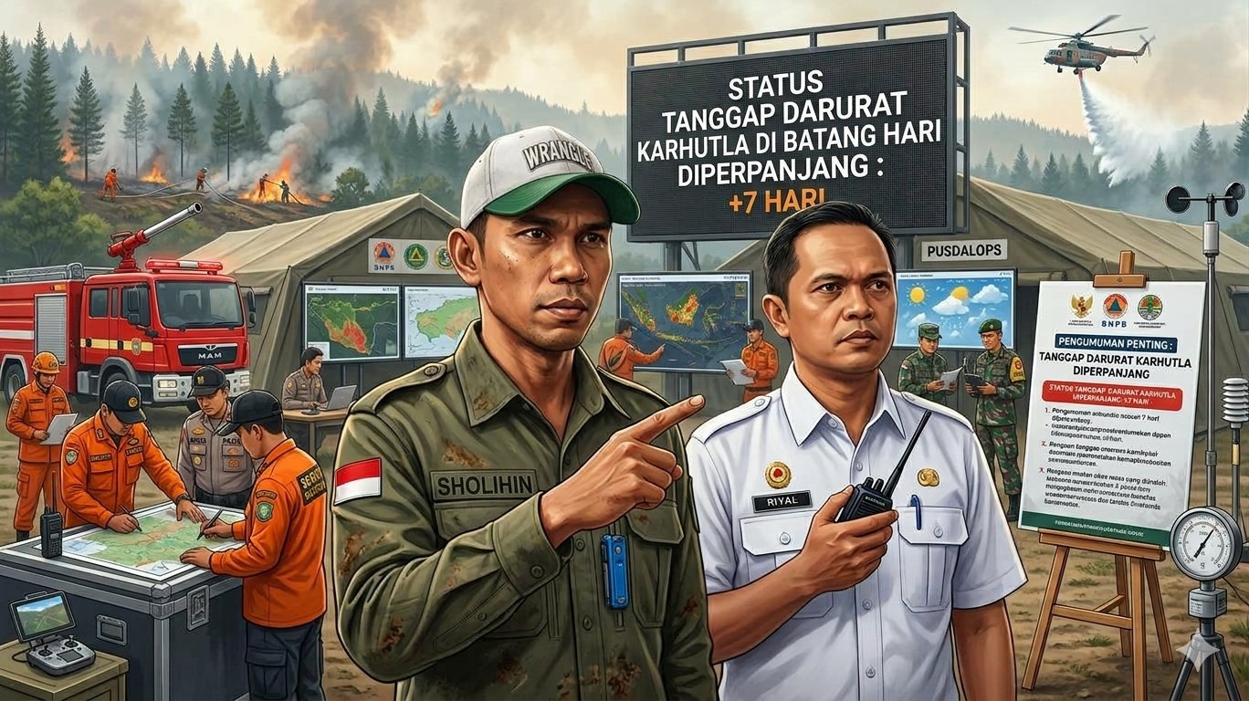Status Tanggap Darurat Karhutla di Batang Hari Diperpanjang Tujuh Hari