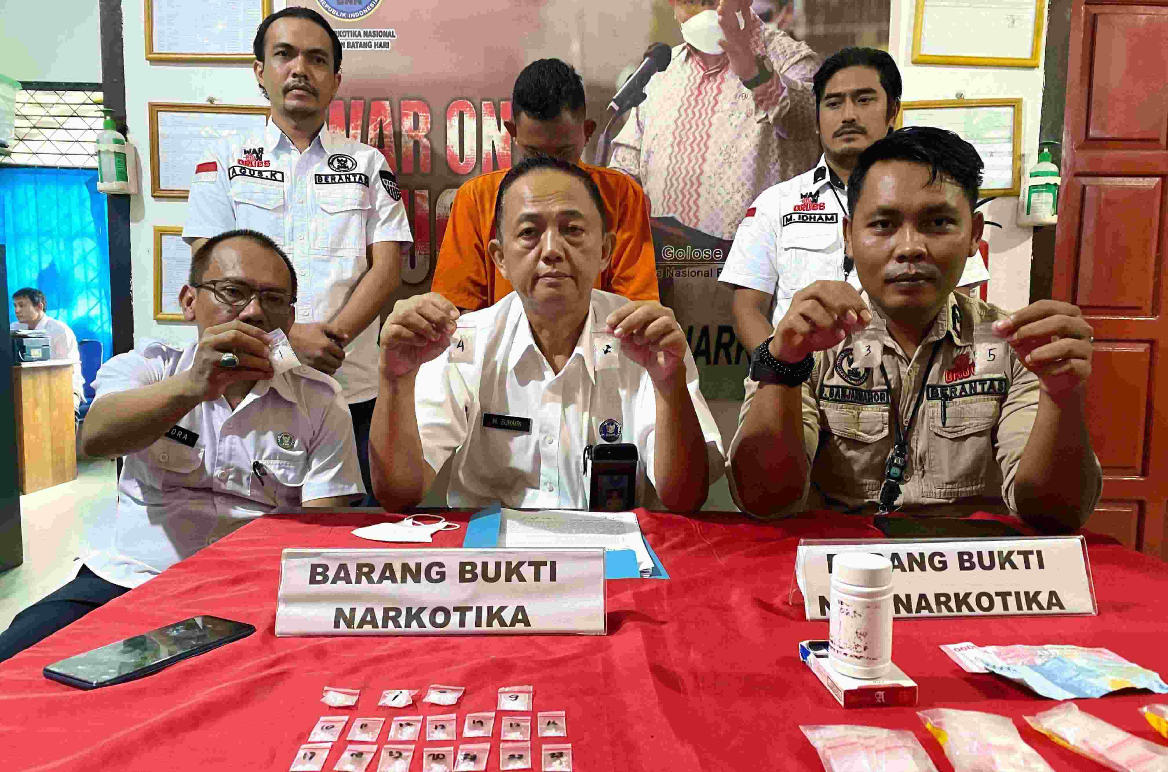 Tiga Tahun TO, Seorang Duda Akhirnya Dilumpuhkan BNNK Batanghari