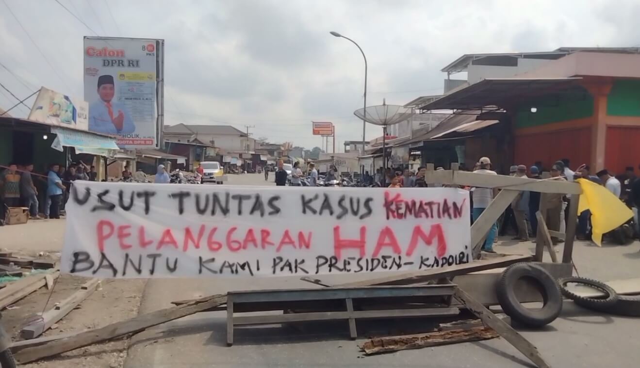  Istri Korban Yang Meninggal Saat Pemblokiran Jalan di Mandiangin Laporkan Dugaan Penganiayaan