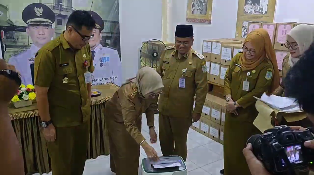 Musnahkan Arsip In Aktif, Pemkot Jambi Wacanakan Penerapan Arsip Digital