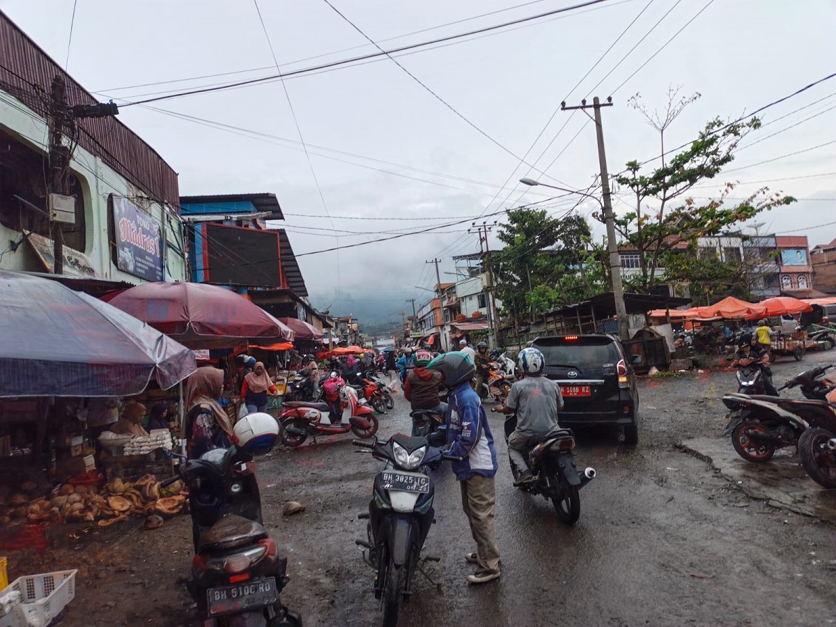 Pasca Ditertibkan, Inilah kondisi Pasar Sepanjang Jalan M. Yamin 