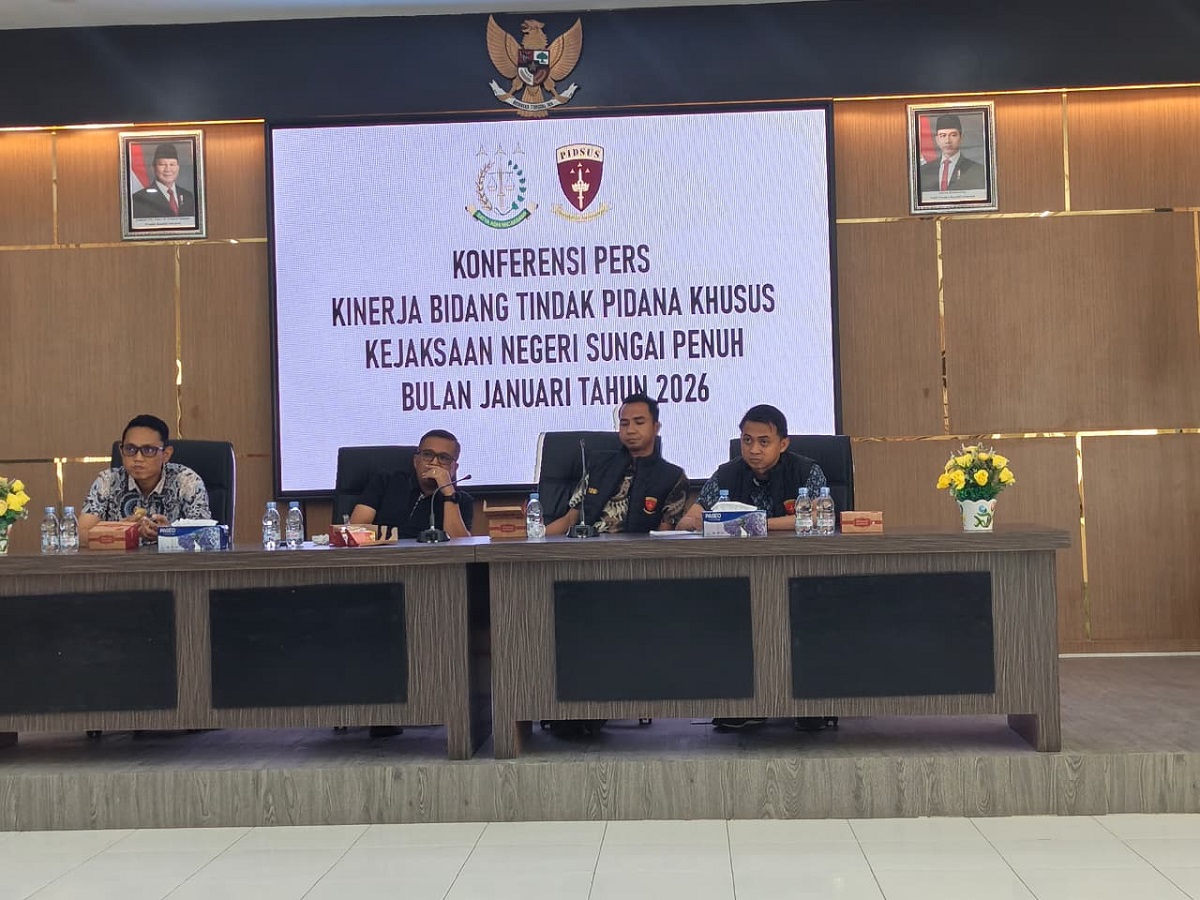 Dua Kasus Dugaan Korupsi Naik Ke Tingkat Penyidikan di Kejari Sungai Penuh