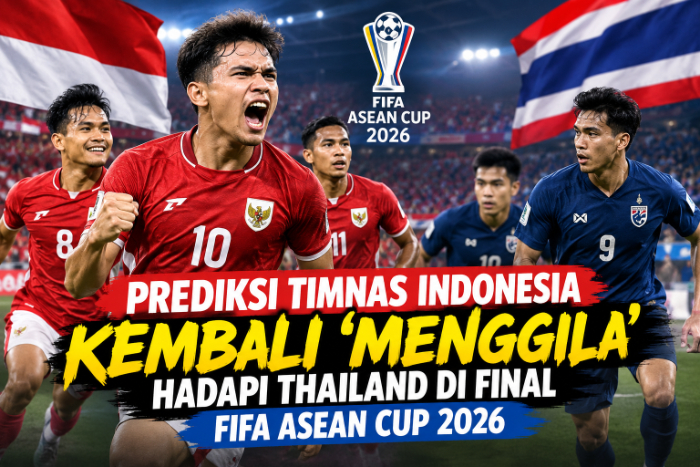 Prediksi Timnas Indonesia Kembali 'Menggila' Hadapi Thailand di Final FIFA ASEAN Cup 2026