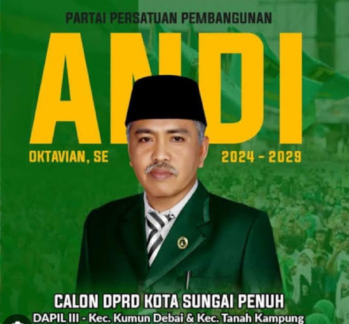 Lihat Rekap Data C1, Tim Sukses Yakin Andi Oktavian Kembali Terpilih Menjadi Anggota DPRD Sungai Penuh