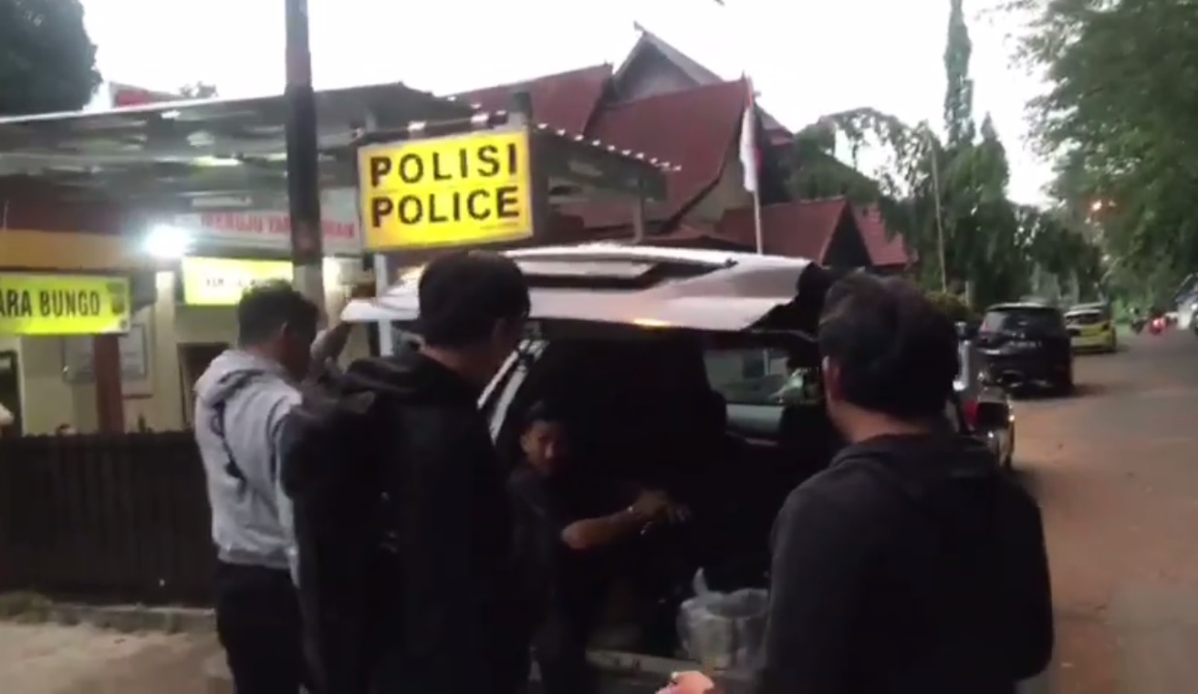 Pelaku Curanmor di Parkiran Ampera Sambal Lado Bungo Ditangkap Polisi