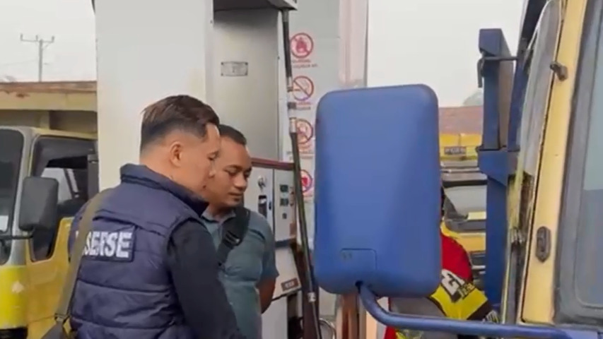 Polres Tebo Sidak SPBU Tebing Tinggi, Telusuri Dugaan Penyalahgunaan BBM